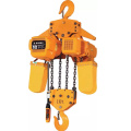 Electric chain hoist with single or double chain